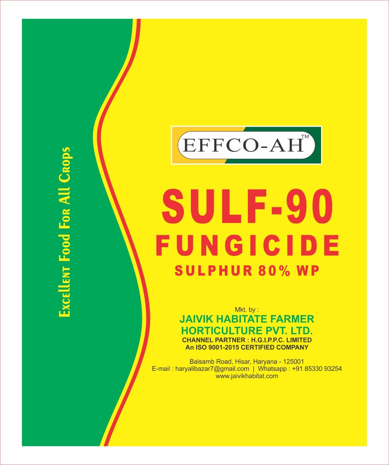 EFFCO-AH SULF-90 FUNGISICIDE